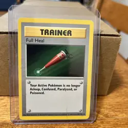 Pokemon Trainer Card : Full Heal 82/102 (Base Set) - Image 1