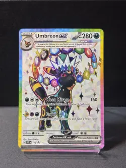 Pokemon Umbreon ex Prismatic Evolutions Promo Card - Image 1