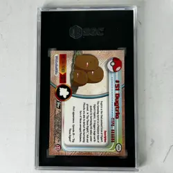 1999 Pokemon Dugtrio 51/76 Topps TV Black Logo SGC 8 Graded Card - Image 2