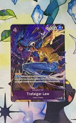 Trafalgar Law (Illustration Box Vol.6) P-093 One Piece Promotion Cards Foil - Image 1