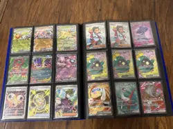 Pokemon Card Binder Collection 360 Cards SIR EX FULL ART GOLD SHINYILLUSTRATION - Image 5