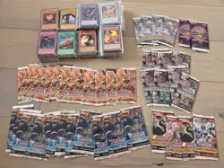 800+ Cards & 40+ Sealed Packs Yugioh Trading Card Game TCG Card Lot - Image 1