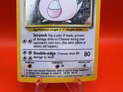 Chansey Holo - Pokemon Base Set Unlimited - Moderately Played - WOTC Card 1999 - Image 3