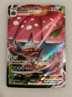 Pokemon TCG Venusaur VMAX SWSH102 Sword & Shield Promo Card - Image 1
