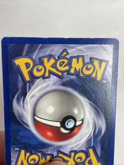 1999 Pokemon TCG Alakazam Base Set Holo Unlimited Rare Card 1/102 - Image 3