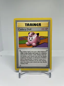 Clefairy Doll - 70/102 - Pokemon Base Set Shadowless Rare Card WOTC HP - Image 1