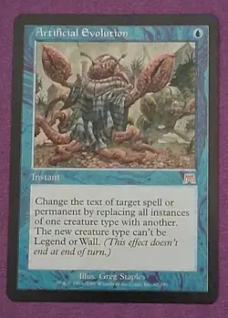 MTG Artificial Evolution NM PreModern Rare Onslaught ONS - Image 1