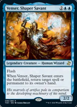 ~ Venser, Shaper Savant ~ NM ~ Time Spiral Remastered ~ MTG ~ - Image 1