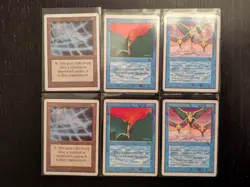 UNLIMITED * Lot of 6 * LP/NM * Magic the Gathering MtG - Image 1