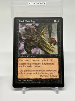 Dark Privilege Visions MTG - LP - Image 1