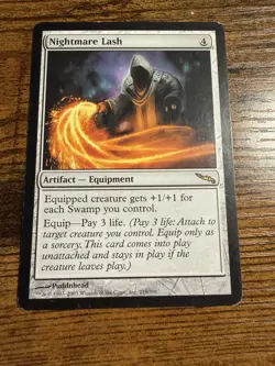 MTG Magic The Gathering Nightmare Lash - Image 1