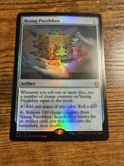 MTG Magic The Gathering FOIL Vexing Puzzlebox - Image 1