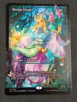 Magic MTG - Bloom Tender (0390) (Showcase) Foil - Lorwyn Eclipsed Presale - Image 1