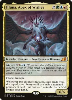 MTG Illuna, Apex of Wishes Ikoria: Lair of Behemoths 190/274 Regular Mythic - Image 1