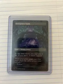 Overgrown Tomb (Borderless) Lorwyn Eclipsed Regular MTG NM - Image 2