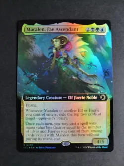 Maralen, Fae Ascendant (Extended Art Foil) Rare MTG Lorwyn Eclipsed - Image 1