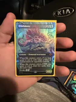 WOTC Lorwyn Eclipsed Wistfulness (Borderless) (MR) (Foil) NM - Image 1