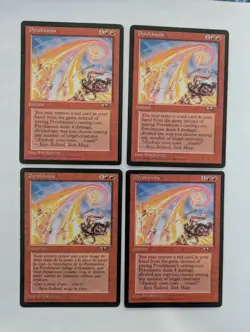 4 Pyrokinesis Alliances MTG Exc Free shipping with tracking - Image 1