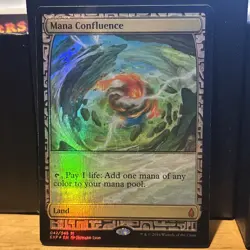 Magic MTG Zendikar Expeditions Foil Mana Confluence NM - Image 1