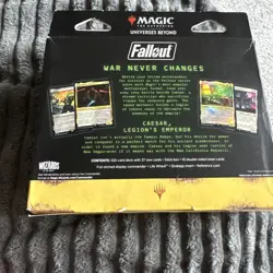 Magic the Gathering - Universes Beyond: Fallout - Hail, Caesar Commander Deck 195166228532 - Image 3
