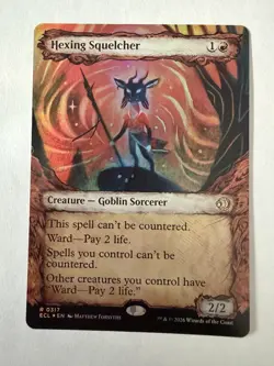 Hexing Squelcher (Showcase) Lorwyn Eclipsed Foil, 0317 - Image 1