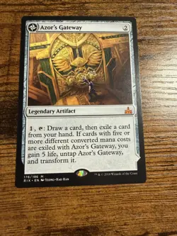 MTG Magic The Gathering Mythic Azor's Gateway Sanctum of the Sun - Image 1