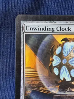 Unwinding Clock x1 MTG New Phyrexia Magic Light Play LP English - Image 2