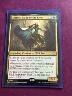 Lathril, Blade of the Elves (0242) - Foundations - Rare - Image 1