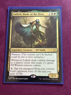 Lathril, Blade of the Elves (0242) - Foundations - Rare - Image 4