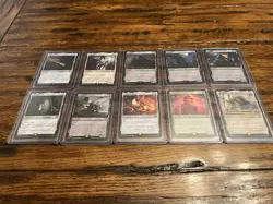 Lord of the Rings MTG Lot-The One Ring, Nazguls, Bowmaster, Halfling and more! - Image 1