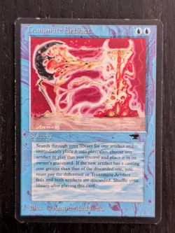 Transmute Artifact * ANTIQUITIES * LP * Magic the Gathering MtG - Image 1