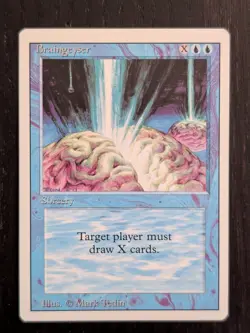 Braingeyser * REVISED * NM/MT * Magic the Gathering MtG - Image 1