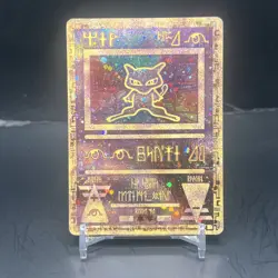 Ancient Mew Pokemon: The Movie 2000 Holo Promo Card HP “CREASE” ** - Image 1