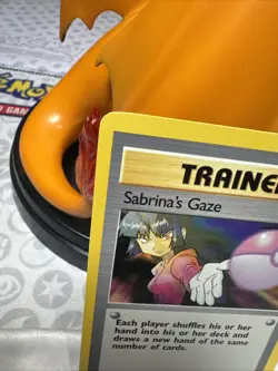 Sabrina's Gaze 125/132 NM - 1st Edition Gym Heroes - Pokemon TCG 2000 Vintage - Image 2
