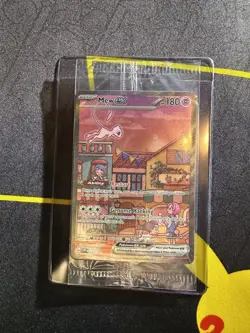 Mew ex SVP 053 Pokemon TCG Scarlet Violet 151 Black Star Promo Full Art SEALED - Image 3
