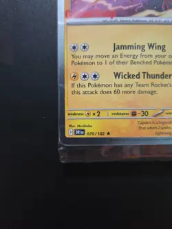 Pokemon TCG Team Rocket’s Zapdos - Destined Rivals GameStop Promo, Sealed - Image 4