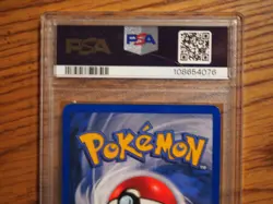 Pokemon 2000 1st Edition Team Rocket Dark Alakazam rare foil card PSA 7 - Image 5