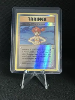 Pokemon TCG Trainer Misty's Determination Reverse Holo XY Evolutions 80/108 - Image 1