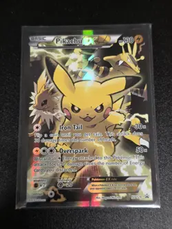 Pokemon Pikachu TCG EX XY124 Black Star Promo 2016 - VG Condition - Image 1