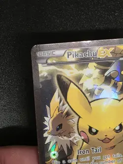 Pokemon Pikachu TCG EX XY124 Black Star Promo 2016 - VG Condition - Image 3