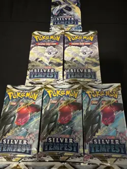 Pokemon TCG Silver Tempest Booster Pack X10 Factory Sealed English New 2022 - Image 2