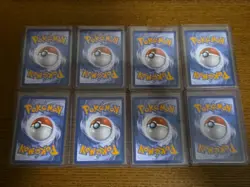 Pokemon Prismatic Evolutions Cosmos Holo Promo Full Eeveelution Set - Image 2