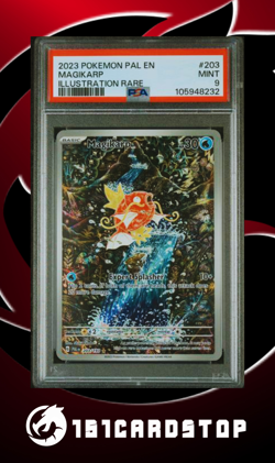 ✨Pokemon TCG - Magikarp - 203/193 - Illustration Rare - Paldea Evolved - PSA 9✨ - Image 1