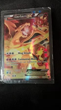 Pokemon TCG Charizard EX #XY121 Holo Ultra Rare Black Star Promos - Image 1
