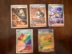 Pokemon TCG Trainer SIR Lot - Paldean Fates And more! - Image 1