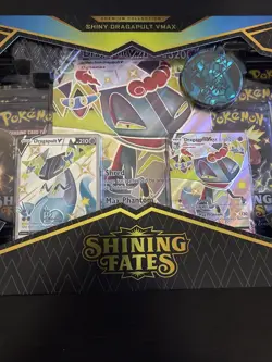 Pokemon TCG Shining Fates Premium Collection Shiny Dragapult VMAX FACTORY SEALED - Image 2