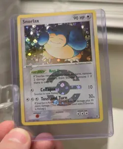 Pokemon TCG - Snorlax - 15/112 FireRed & LeafGreen Reverse Holo 2004 NM - Image 1