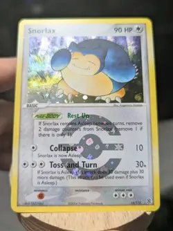 Pokemon TCG - Snorlax - 15/112 FireRed & LeafGreen Reverse Holo 2004 NM - Image 2