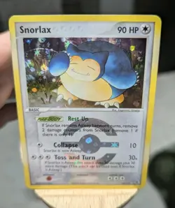 Pokemon TCG - Snorlax - 15/112 FireRed & LeafGreen Reverse Holo 2004 NM - Image 3