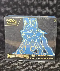 Pokemon Mega Evolution Lucario Pokemon Center Exclusive ETB - Sealed - Image 2